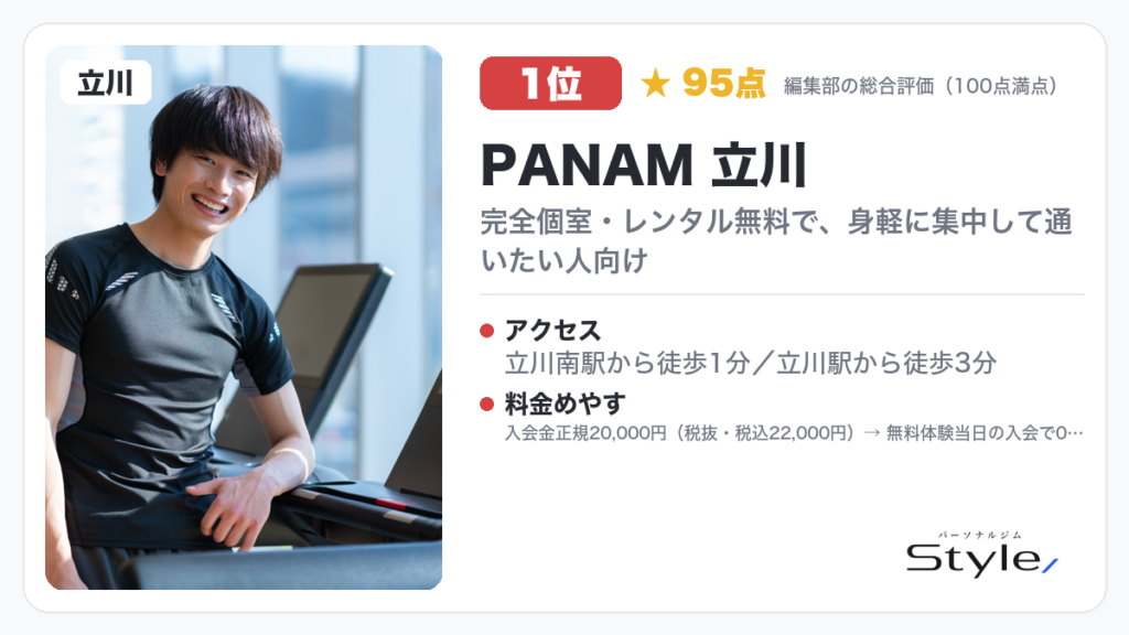 PANAM 立川