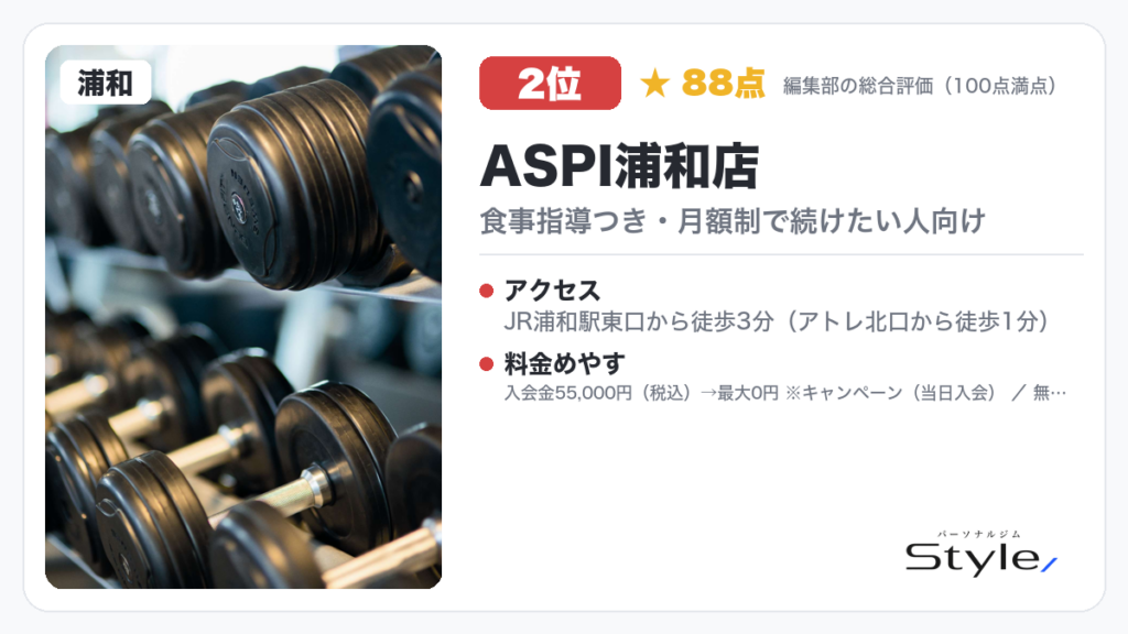 ASPI浦和店