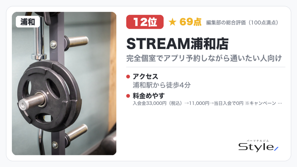 STREAM浦和店