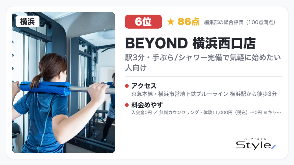BEYOND 横浜西口店
