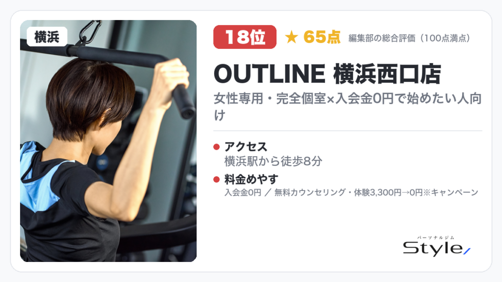 OUTLINE 横浜西口店