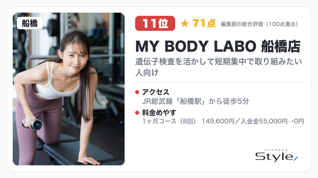 MY BODY LABO 船橋店