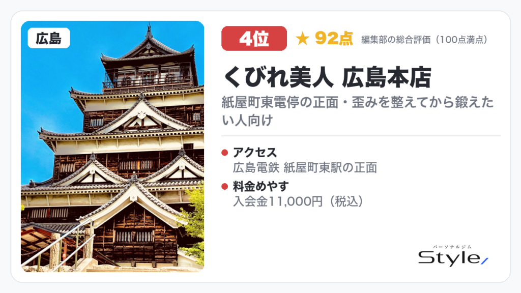くびれ美人 広島本店