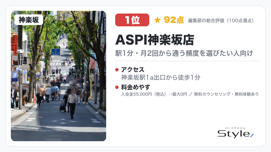 ASPI神楽坂店