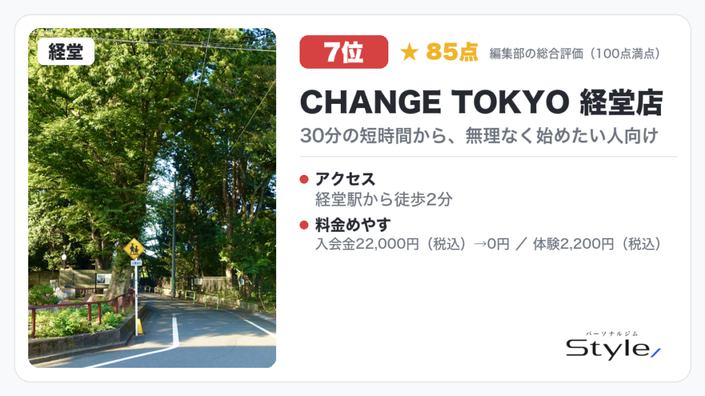 CHANGE TOKYO 経堂店