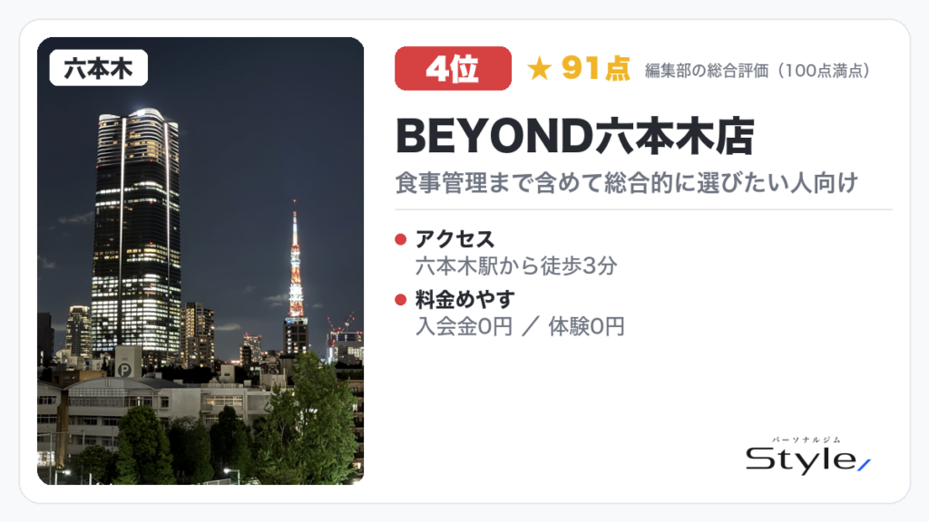 BEYOND六本木店