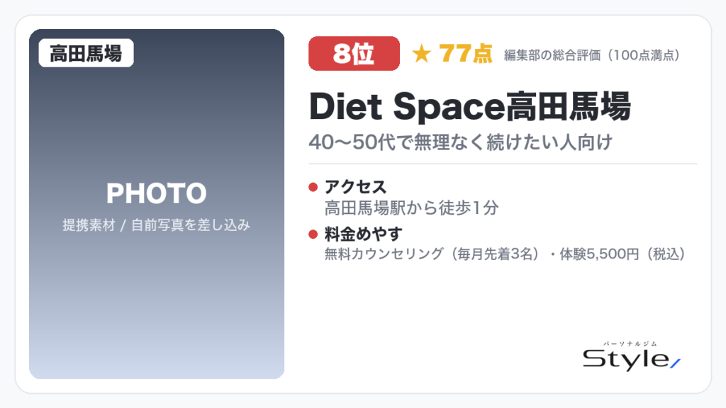 Diet Space高田馬場