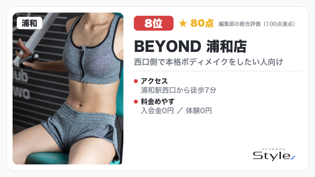 BEYOND 浦和店