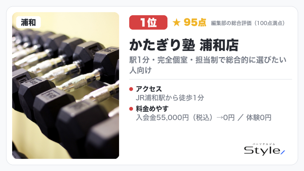 かたぎり塾 浦和店