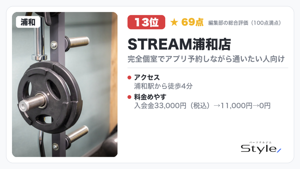 STREAM浦和店