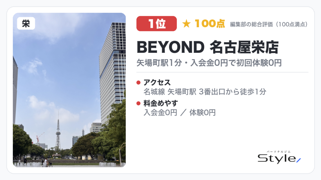 BEYOND 名古屋栄店