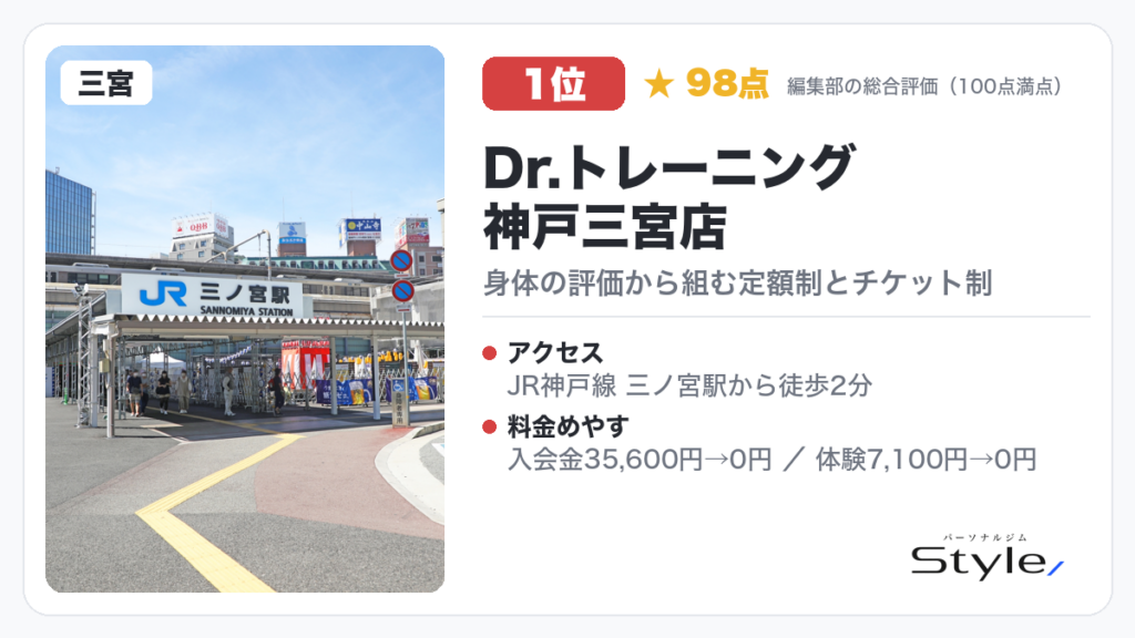 Dr.トレーニング 神戸三宮店