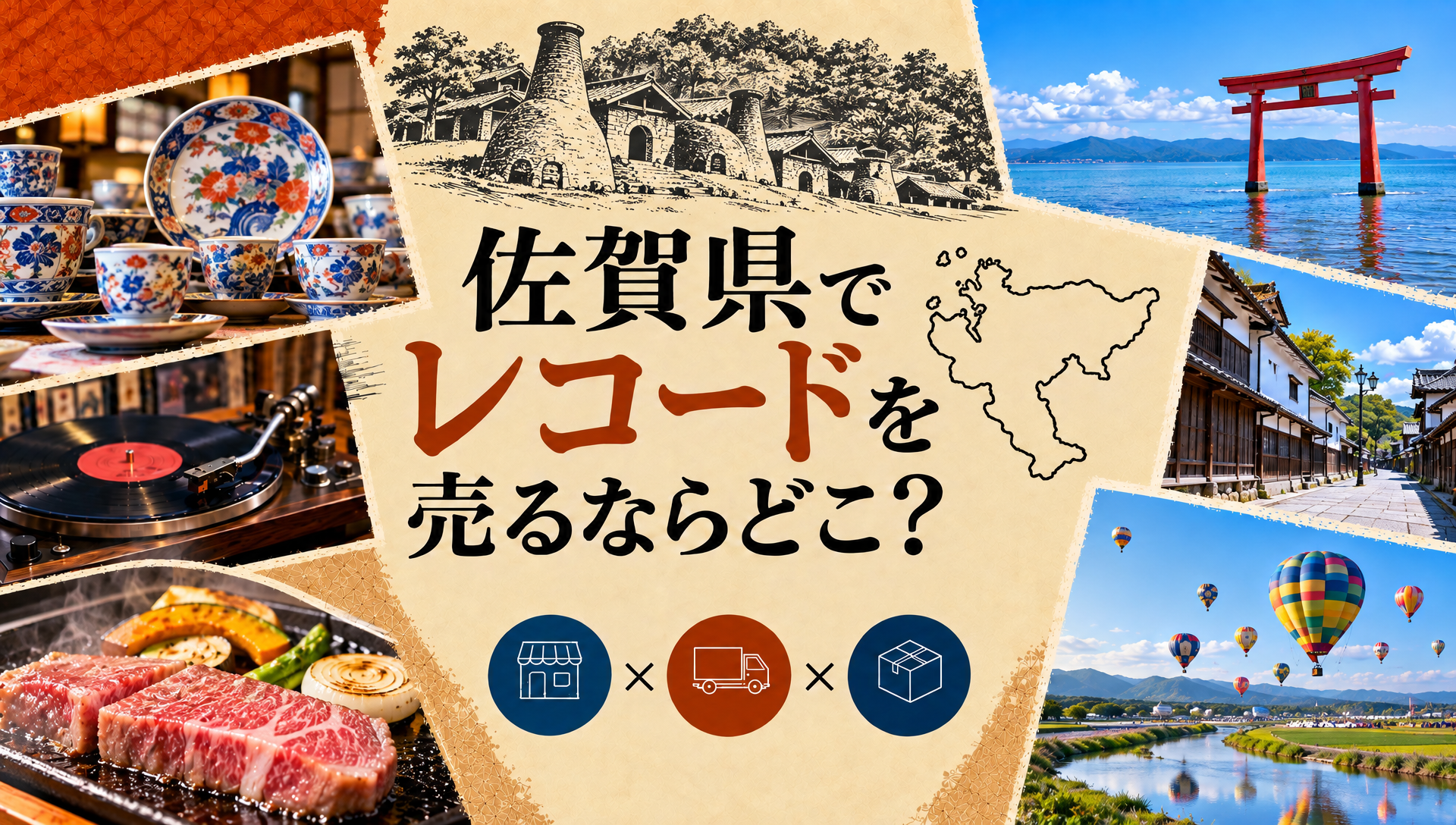 佐賀県でレコードを売るならどこ？実店舗一覧と出張・宅配の使い分け